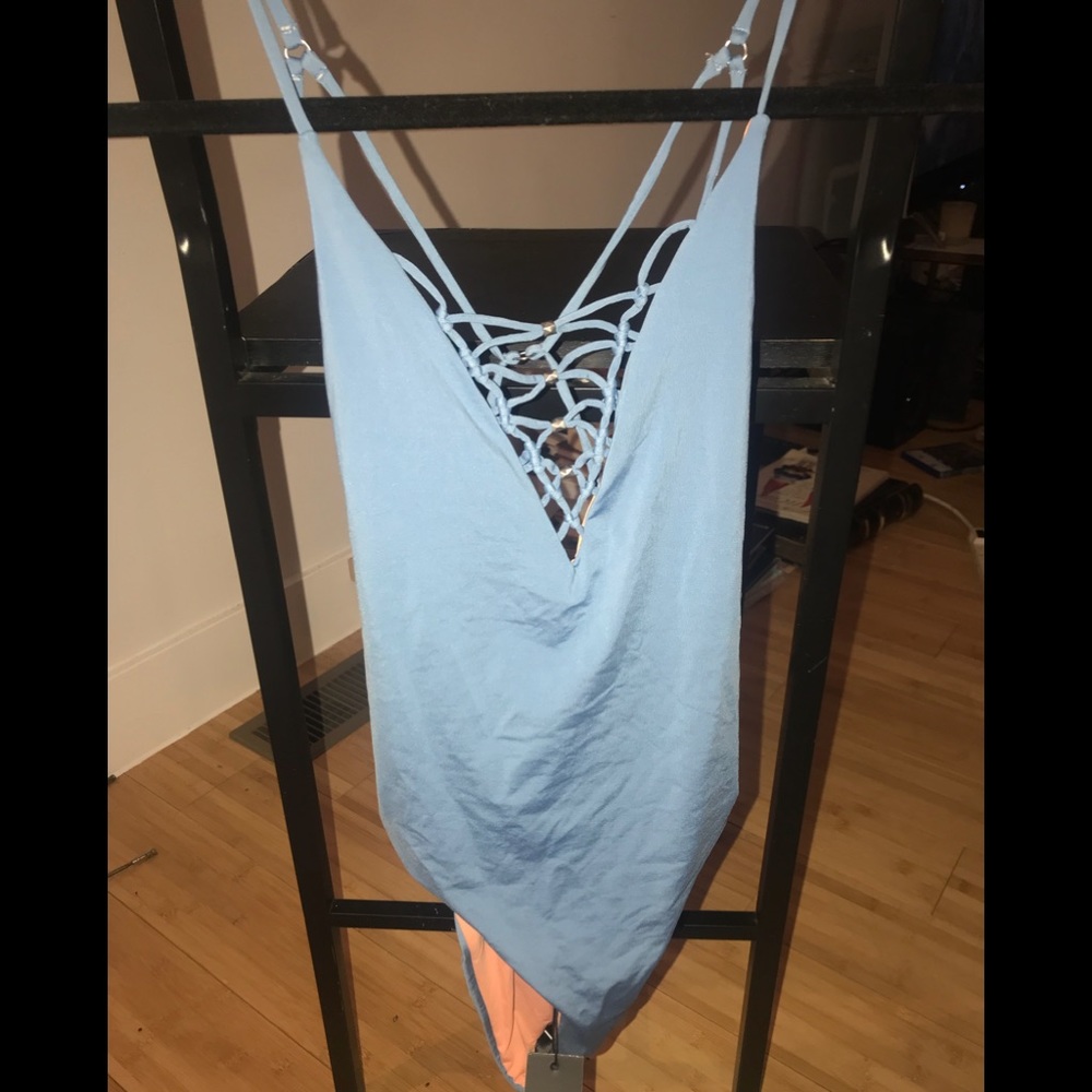 Gorgeous light blue one piece dolce vita
